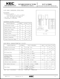 Click here to download KTA1266L Datasheet