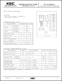 Click here to download KTA1659 Datasheet