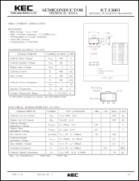 Click here to download KTA1661 Datasheet