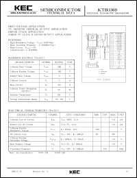 Click here to download KTB1369 Datasheet