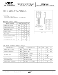 Click here to download KTC2801 Datasheet