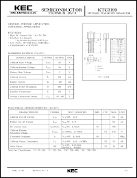 Click here to download KTC3199 Datasheet