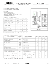 Click here to download KTC3209 Datasheet