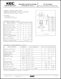 Click here to download KTC3230 Datasheet