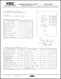 Click here to download KTC3879 Datasheet