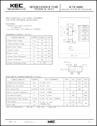 Click here to download KTC3880 Datasheet