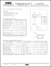 Click here to download KTC4372 Datasheet