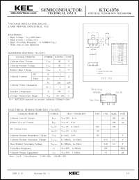 Click here to download KTC4378 Datasheet