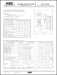 Click here to download KTC4520 Datasheet