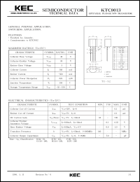 Click here to download KTC9013 Datasheet