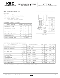 Click here to download KTD1028 Datasheet