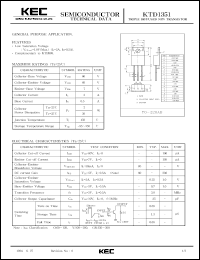 Click here to download KTD1351 Datasheet