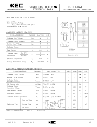 Click here to download KTD2058 Datasheet
