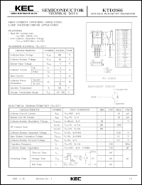Click here to download KTD2066 Datasheet