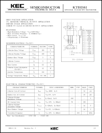 Click here to download KTD2161 Datasheet