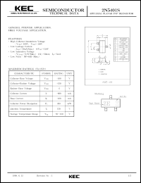 Click here to download 2N5401S Datasheet