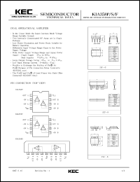 Click here to download KIA358F Datasheet