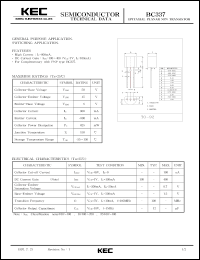 Click here to download BC337 Datasheet