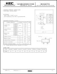 Click here to download BC847A Datasheet