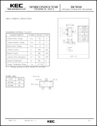 Click here to download BCW68 Datasheet