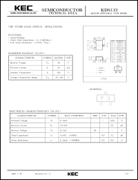 Click here to download KDS113 Datasheet