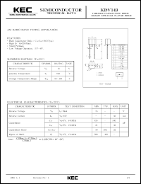 Click here to download KDV149C Datasheet