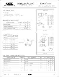 Click here to download KDV251AM Datasheet