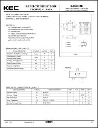 Click here to download KDR732E Datasheet