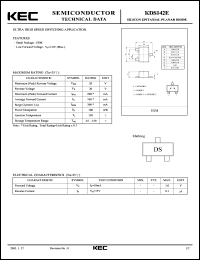 Click here to download KDS142E Datasheet