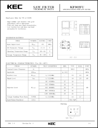 Click here to download KF902 Datasheet