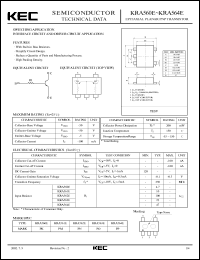 Click here to download KRA564E Datasheet