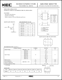 Click here to download KRA770E Datasheet