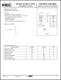 Click here to download KRC286M Datasheet