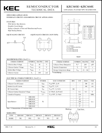 Click here to download KRC660E Datasheet