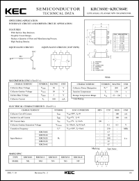 Click here to download KRC860 Datasheet