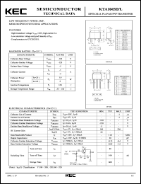 Click here to download KTA1045D Datasheet