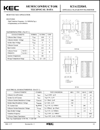 Click here to download KTA1225L Datasheet