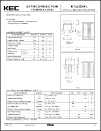 Click here to download KTA1225 Datasheet