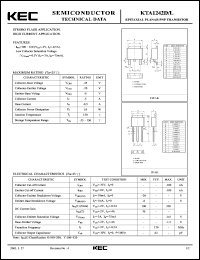 Click here to download KTA1242L Datasheet