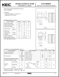 Click here to download KTA1385L Datasheet