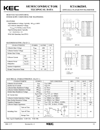 Click here to download KTA1862D Datasheet