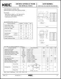 Click here to download KTC2025L Datasheet
