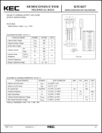 Click here to download KTC4217 Datasheet