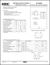 Click here to download KTC601U Datasheet