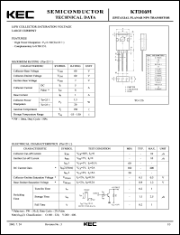 Click here to download KTD1691 Datasheet