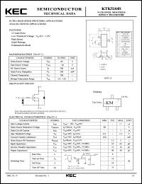 Click here to download KTK5164 Datasheet