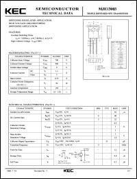 Click here to download MJE13003 Datasheet