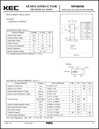 Click here to download MPS8050S Datasheet