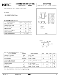 Click here to download KTC3770 Datasheet