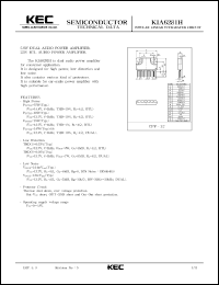 Click here to download KIA3281H Datasheet